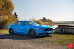 Ford Mustang GT on Vossen Wheels (CVT) 2018 года